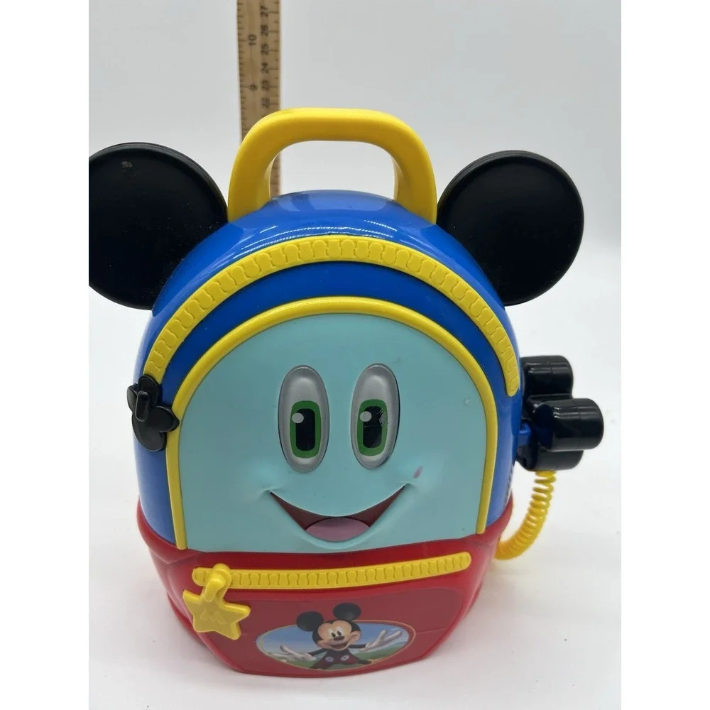 Disney Junior Mickey Mouse Funhouse‎ Adventures Backpack Pretend Play (Works)